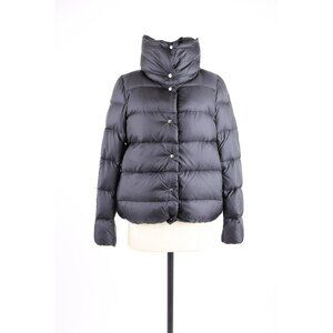 $1,690 Moncler Bourdon Down Puffer Jacket SZ 1/S Black LNWOT